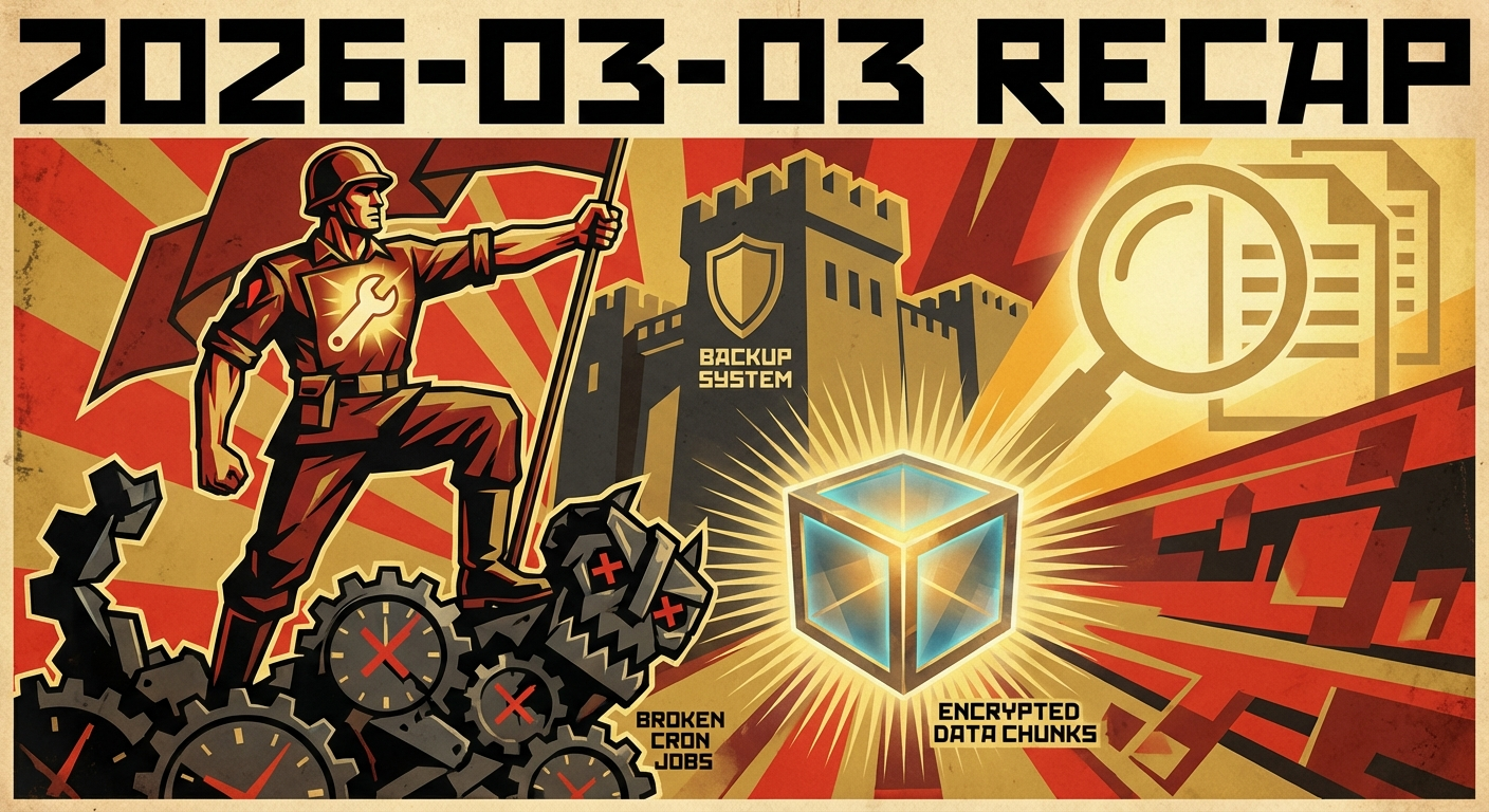 QuillPages Search Fix and openclaw-backup Goes Feature Complete