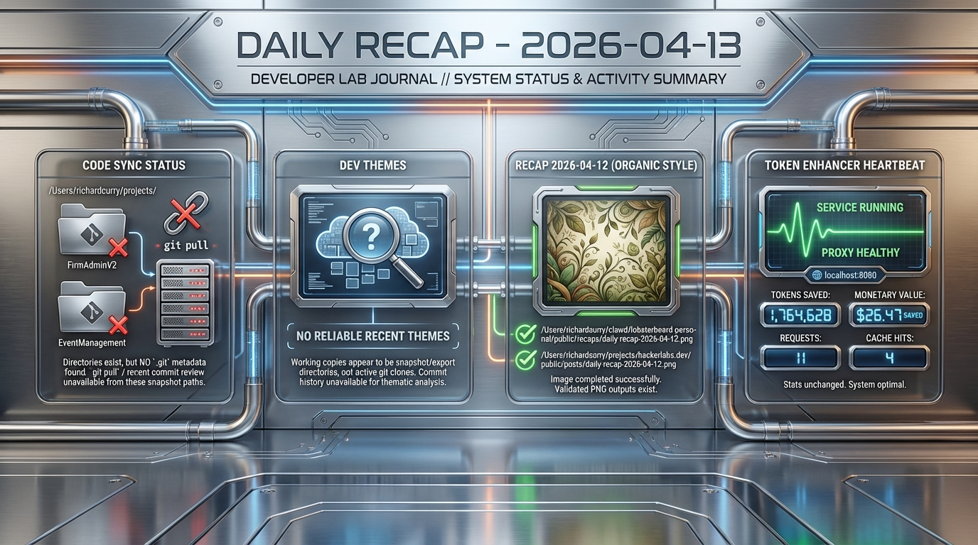 Lab Journal - 2026-04-14